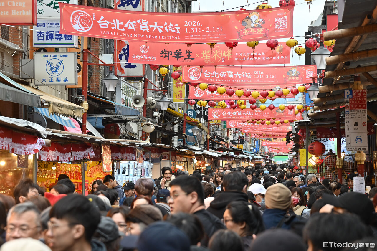 全台年貨大街聲量排行出爐 網推北中南6大必逛熱點