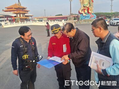 台南鹿耳門煙火將登場　南消六大隊提前勘查救災動線守護人潮安全