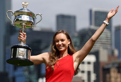 連剋世界前二、澳網封后　萊巴金娜僅差斯威雅蒂368分掀熱議