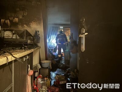 快訊／竹市清晨社區火警！7樓狂冒濃煙　1男1女送醫