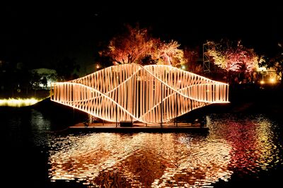 2026台南月津港燈節周六登場　60件作品打造水上光影燈海