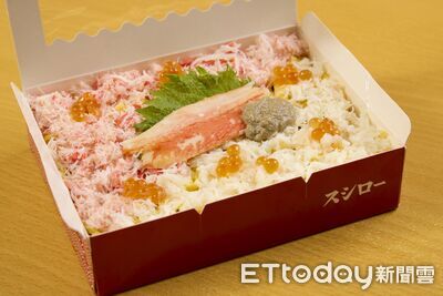 美味醋飯上鋪滿蟹肉　壽司郎春節限定外帶餐盒明天上市