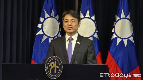 ▲▼外交部發言人兼公眾會執行長蕭光偉。（圖／記者詹詠淇攝）