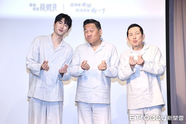 ▲▼ 全民大劇團聯合開賣記者會, 在哪裡跌倒，就在哪裡躺一下,屈中恆,朱德剛,涂善存       。（圖／記者徐文彬攝）