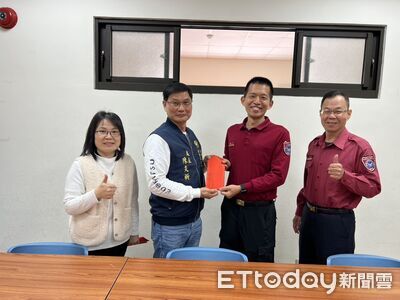 尾牙不能缺席守護　台南市消防之友會第三辦事處送暖感謝警消辛勞