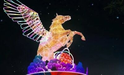 桃園燈會18公尺主燈曝光！驚奇設計網友全歪樓：聖鬥士星矢