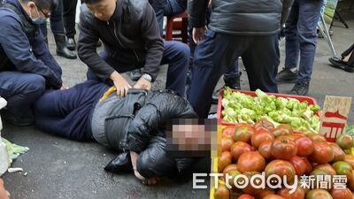 快訊／南苗市場砍警嫌「胸口中彈」開刀！　搶救無效亡