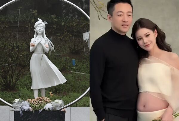 ▲▼馬筱梅回應大S兒女動向。（圖／記者徐文彬攝、翻攝自微博）