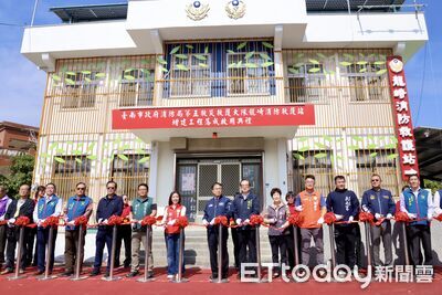 警消共構新據點上線　南消龍崎消防救護站啟用強化山區防護