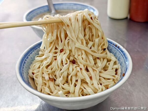 ▲▼阿姑乾麵。（圖／部落客Darren蘋果樹旅遊玩樂誌授權提供）