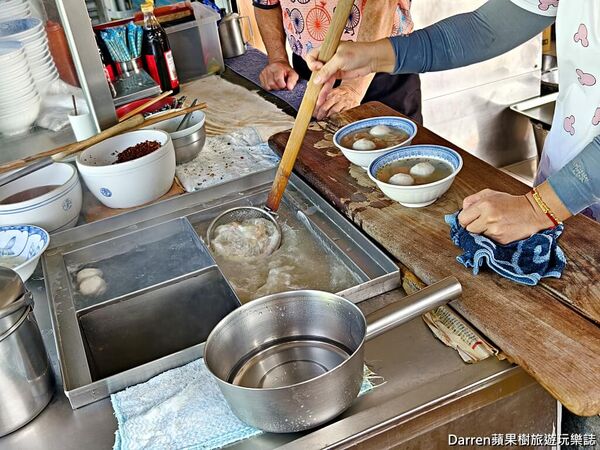 ▲▼阿姑乾麵。（圖／部落客Darren蘋果樹旅遊玩樂誌授權提供）