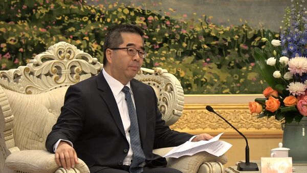 ▲▼「國共兩黨智庫論壇」3日在北京舉辦，大陸全國政協主席王滬寧4日會見國民黨副主席蕭旭岑。（圖／讀者提供）