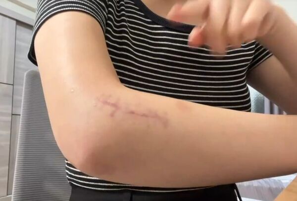 ▲劉小姐與鄧姓女國中生。（圖／民眾提供）