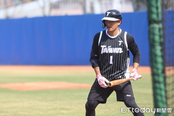 ▲林子偉參與中華隊集訓。（圖／記者林敬旻攝）