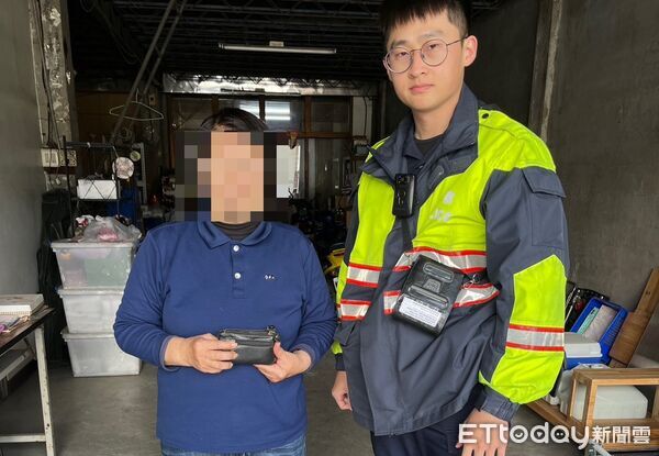 ▲里港警方憑「會員卡」半小時尋回失主。（圖／記者陳崑福翻攝）
