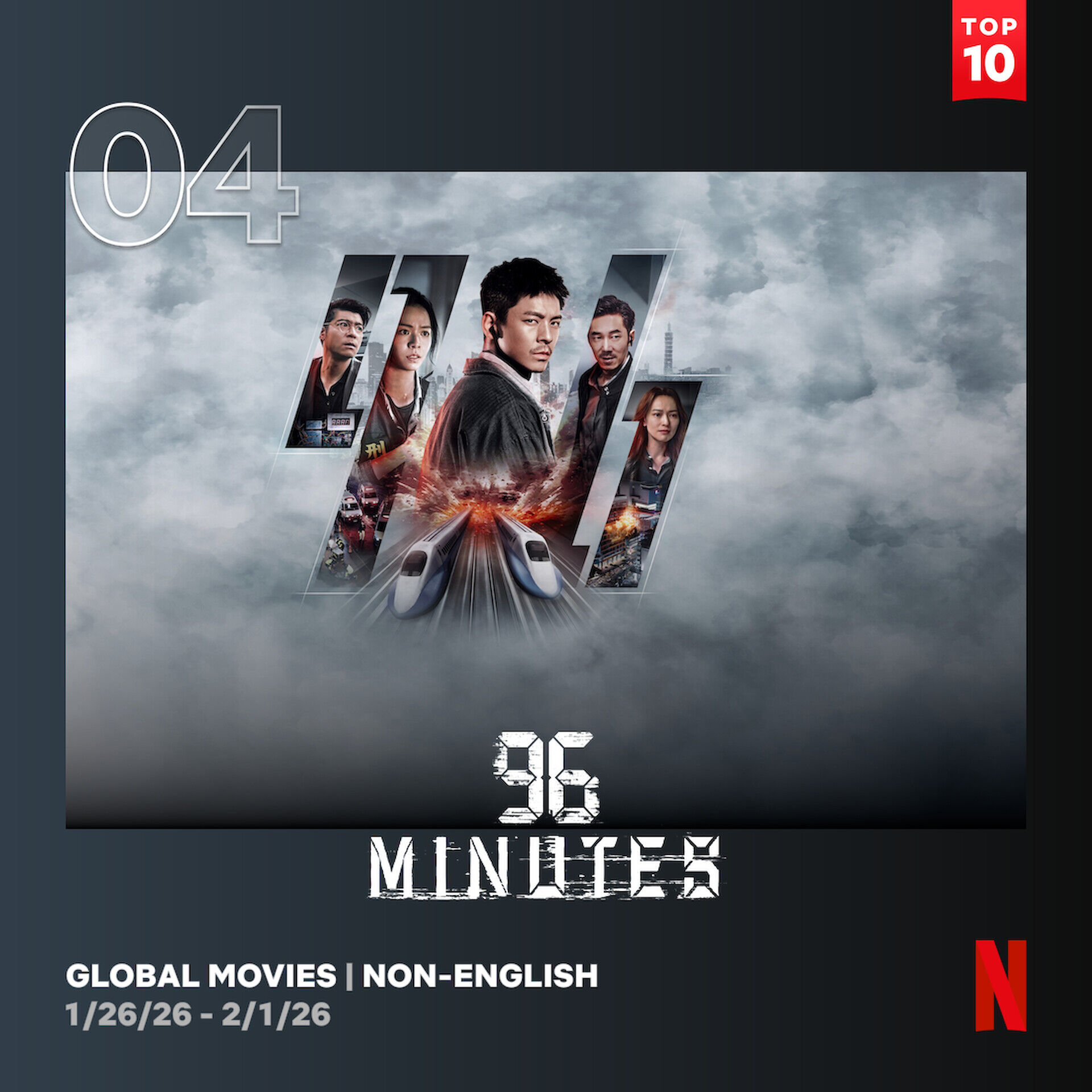 ▲▼《96分鐘》衝Netflix全球第4！尾牙必聽《花木蘭》。（圖／翻攝自臉書）