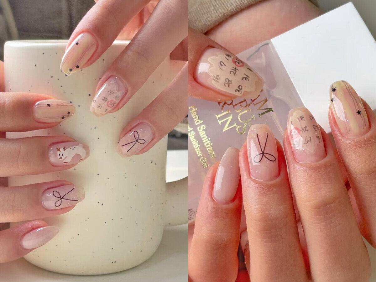 ▲生日美甲     。（圖／翻攝自IG）