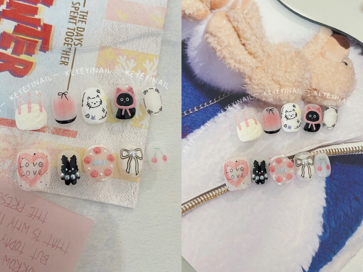 ▲生日美甲     。（圖／翻攝自IG）