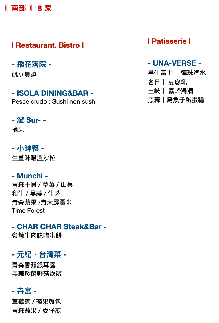 ▲青森周30家餐飲品牌與創作菜色。（圖／業者提供）
