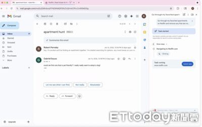 AI代理瀏覽來了　Google Chrome變身數位助理