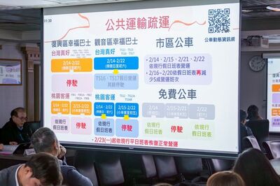 桃園啟動春節疏運計畫　交通局全面備戰連假車潮