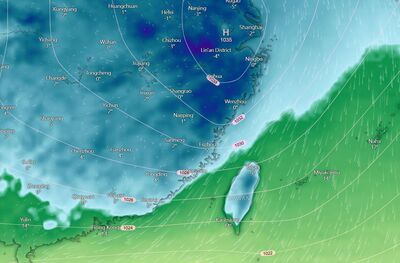 周末寒流壟罩全台凍3天　「先濕後乾」下探極端低溫