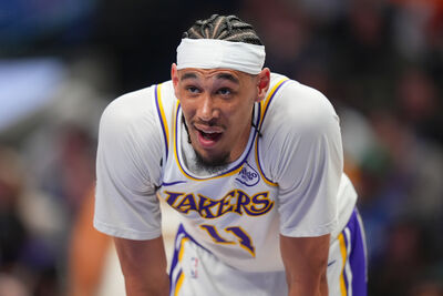 好壞！推擠巫師「吉祥物」　湖人海耶斯遭禁賽一場