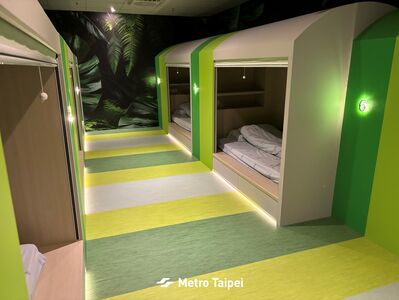 北車「地底下藏旅館」神秘曝光　只供1類人入住！網敲碗：能訂房嗎