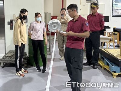 年關將至防災不鬆懈　南消第1大隊聯合8分隊踏勘康美運動科技