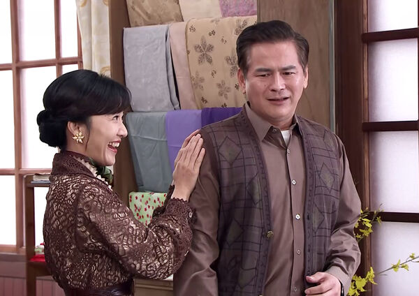 ▲馬國賢在《寶島西米樂 守護》飾演布莊老闆「木成」。（圖／台視提供）