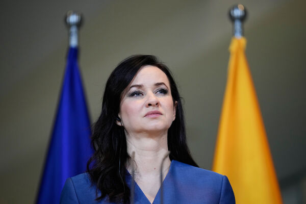 ▲▼立陶宛總理魯吉尼涅（Inga Ruginiene）。（圖／達志影像／美聯社）