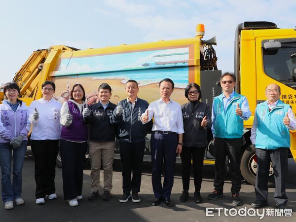 ▲▼  嘉義縣政府辦理環境清潔週 打照舒適整潔的新春賞燈環境  。（圖／嘉義縣政府提供）