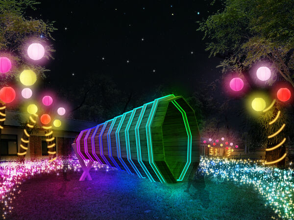 ▲2026桃園燈會將於2月25日至3月8日在虎頭山創新園區、南崁溪水岸及三民運動公園登場。（示意圖／桃園市觀旅局提供）