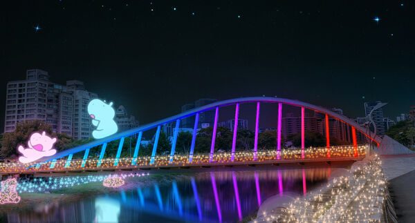 ▲2026桃園燈會將於2月25日至3月8日在虎頭山創新園區、南崁溪水岸及三民運動公園登場。（示意圖／桃園市觀旅局提供）