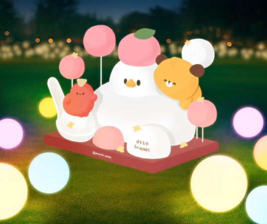 ▲2026桃園燈會將於2月25日至3月8日在虎頭山創新園區、南崁溪水岸及三民運動公園登場。（示意圖／桃園市觀旅局提供）