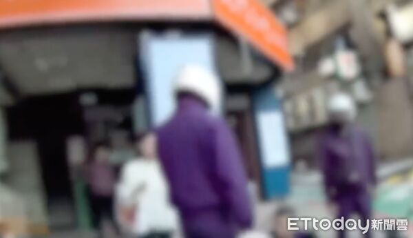 ▲▼便當店長不滿住戶「提早」放垃圾等垃圾車，勸說變全武行。（圖／記者邱中岳翻攝）