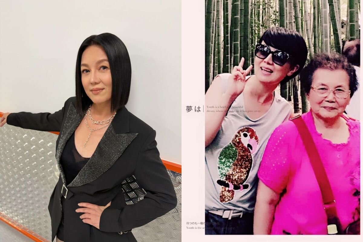 ▲▼苗可麗滑網友影片驚見亡母！車上淚崩留言致謝。（圖／翻攝自Facebook／苗可麗）