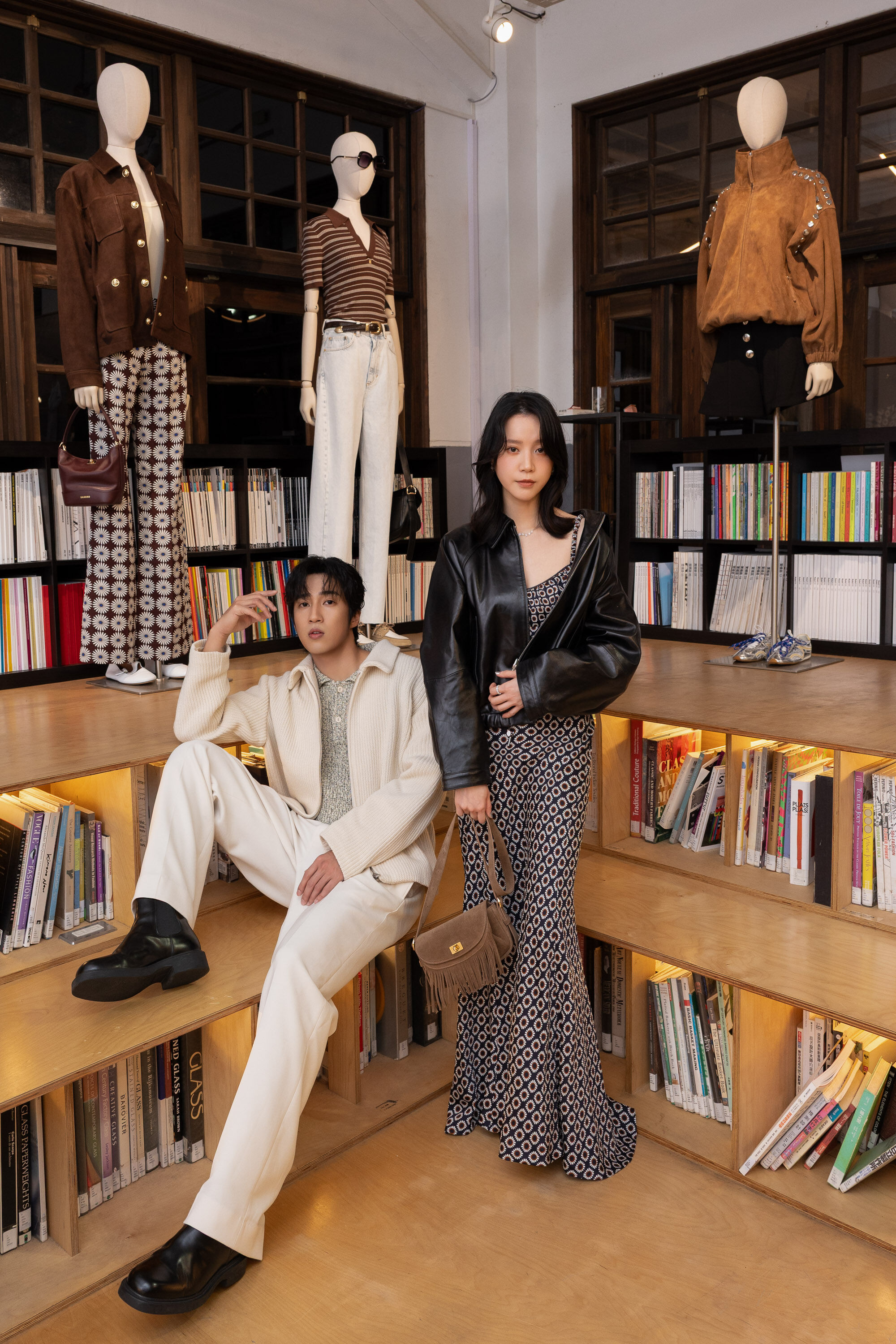 婁峻碩程予希示範SANDRO法式穿搭｜新手爸爸開心備孕