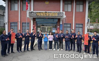 台東議會春節前夕慰勞警察　力挺重要節日安全維護工作