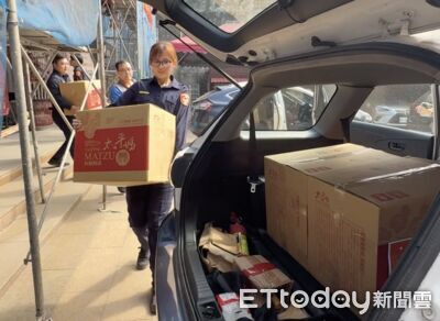 暖流不缺席！西螺福興宮攜手企業警政　年前送愛破百戶
