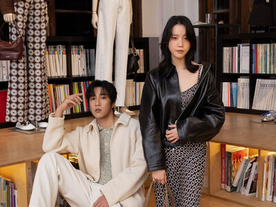 婁峻碩笑稱「有穿衣服比較自在」！與程予希示範SANDRO法式穿搭