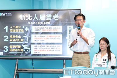 競選新北首波政見!黃國昌聚焦都更 百日內發照、一鍵查容積獎勵