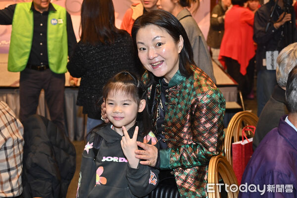 ▲▼中華民國關懷演藝人員基金會春節聯歡，夏禕。（圖／記者李毓康攝）