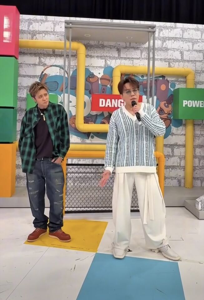 ▲▼  許志豪睽違4年同台羅志祥 。（圖／翻攝許志豪臉書）