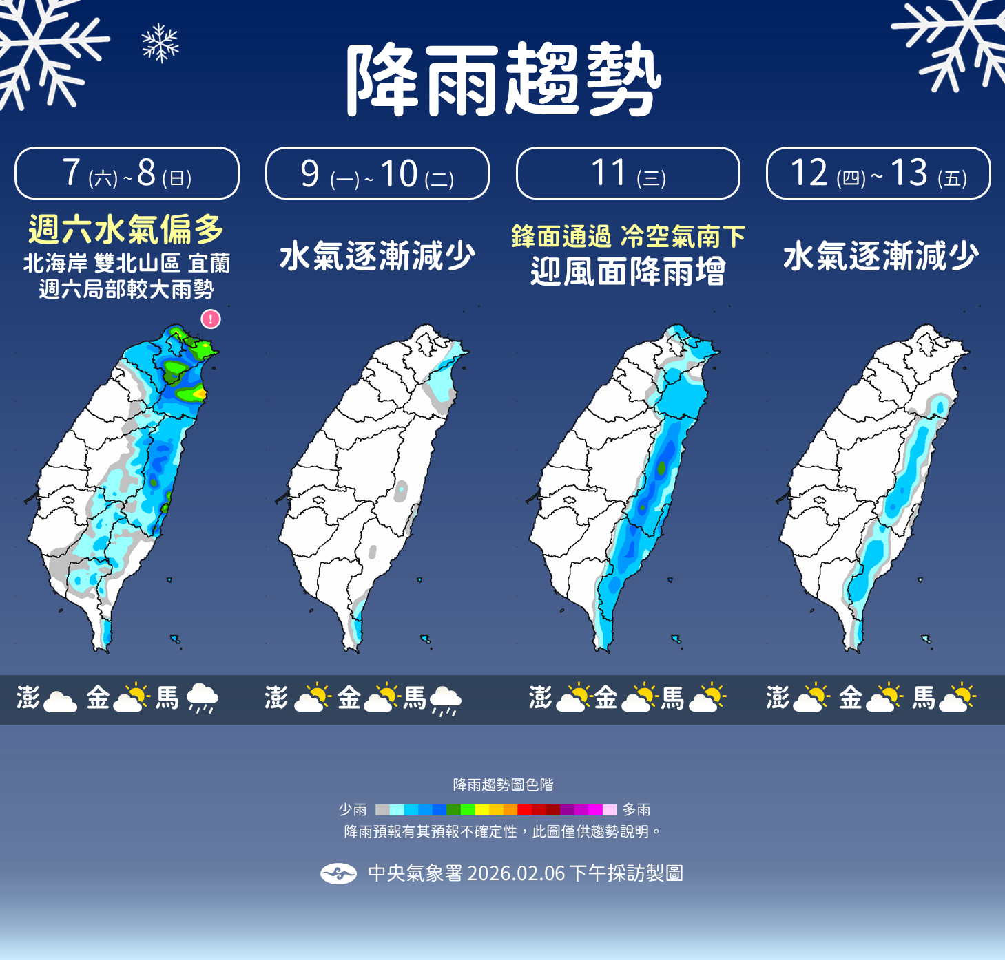 ▲▼天氣。（圖／氣象署提供）