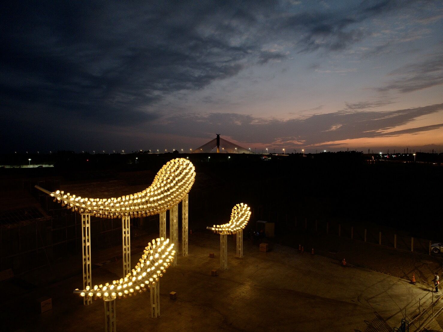 ▲▼北港燈會,潮光潮,燈區,武德宮。（圖／業者提供）