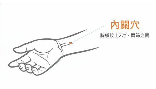 ▲▼適度按摩與消化相關的重要穴位，可促進腸胃蠕動、減緩腹脹與噁心感。（圖／謝昆哲醫師提供）