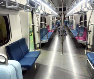 ▲▼EMU900型區間車更換新座椅，117年全數完成。（圖／台鐵提供）