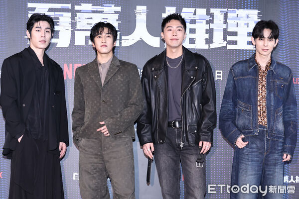 ▲▼  《百萬人推理》媒體聯訪-詹懷雲,婁峻碩,蔡凡熙,楊懿軒。（圖／記者黃克翔攝）