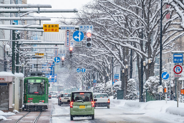 ▲日本北海道札幌市雪景。（圖／VCG）